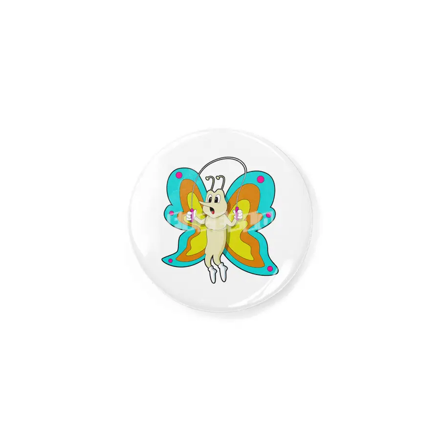 Butterfly at Jumping rope Fitness Rozet