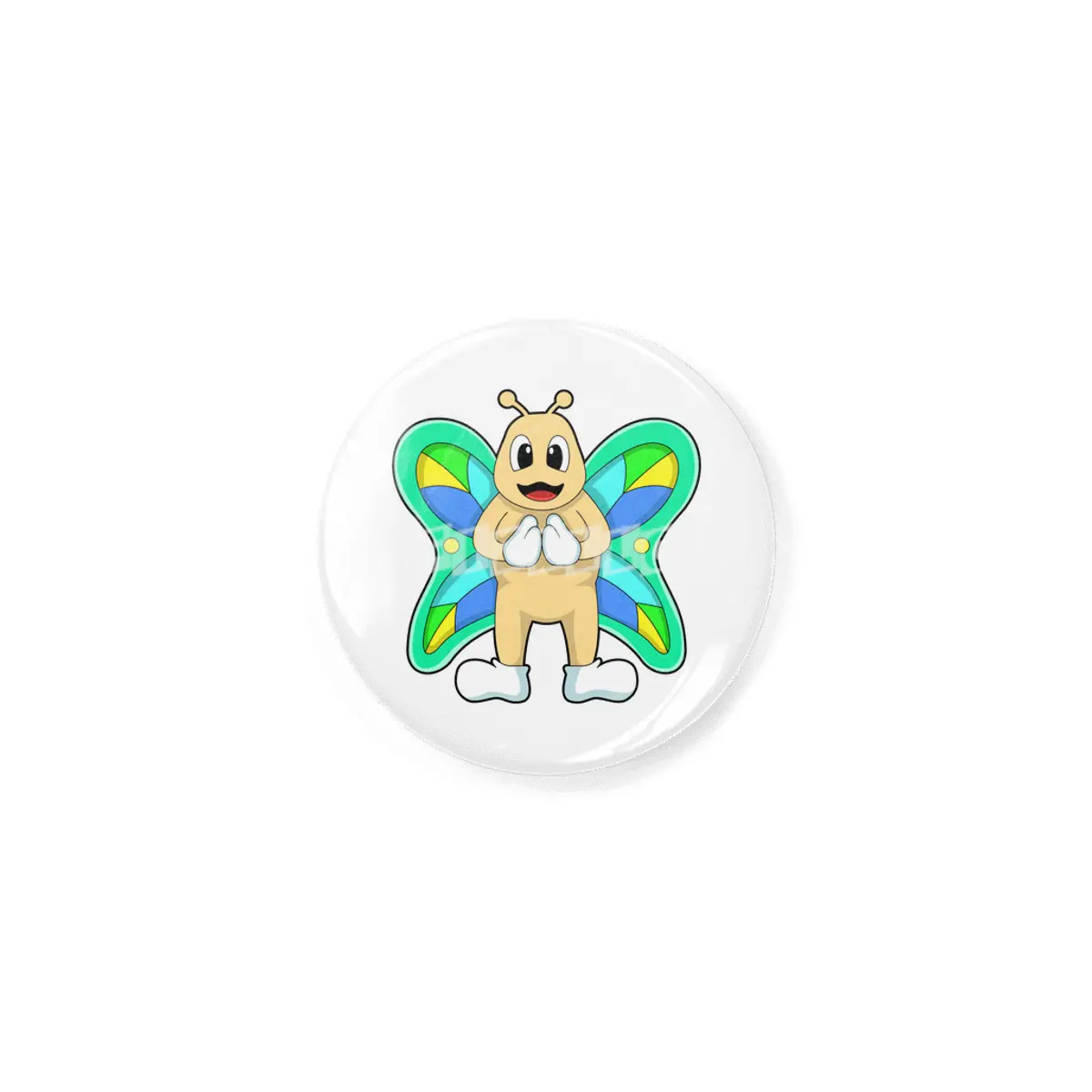 Butterfly happy Rozet
