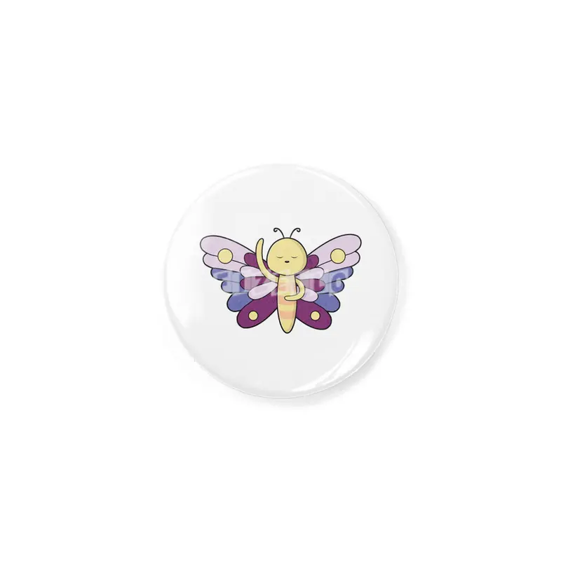 Butterfly with Dots Rozet