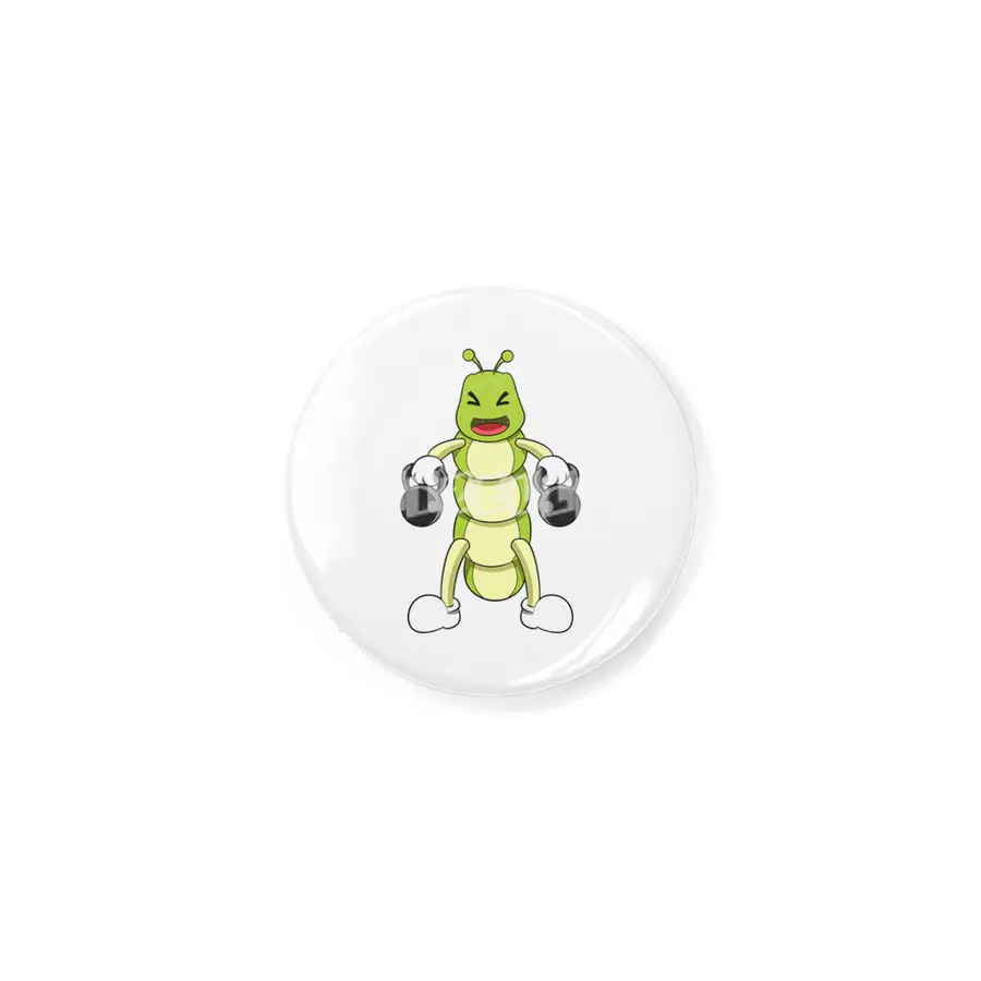 Caterpillar at Bodybuilding with Dumbbells Rozet