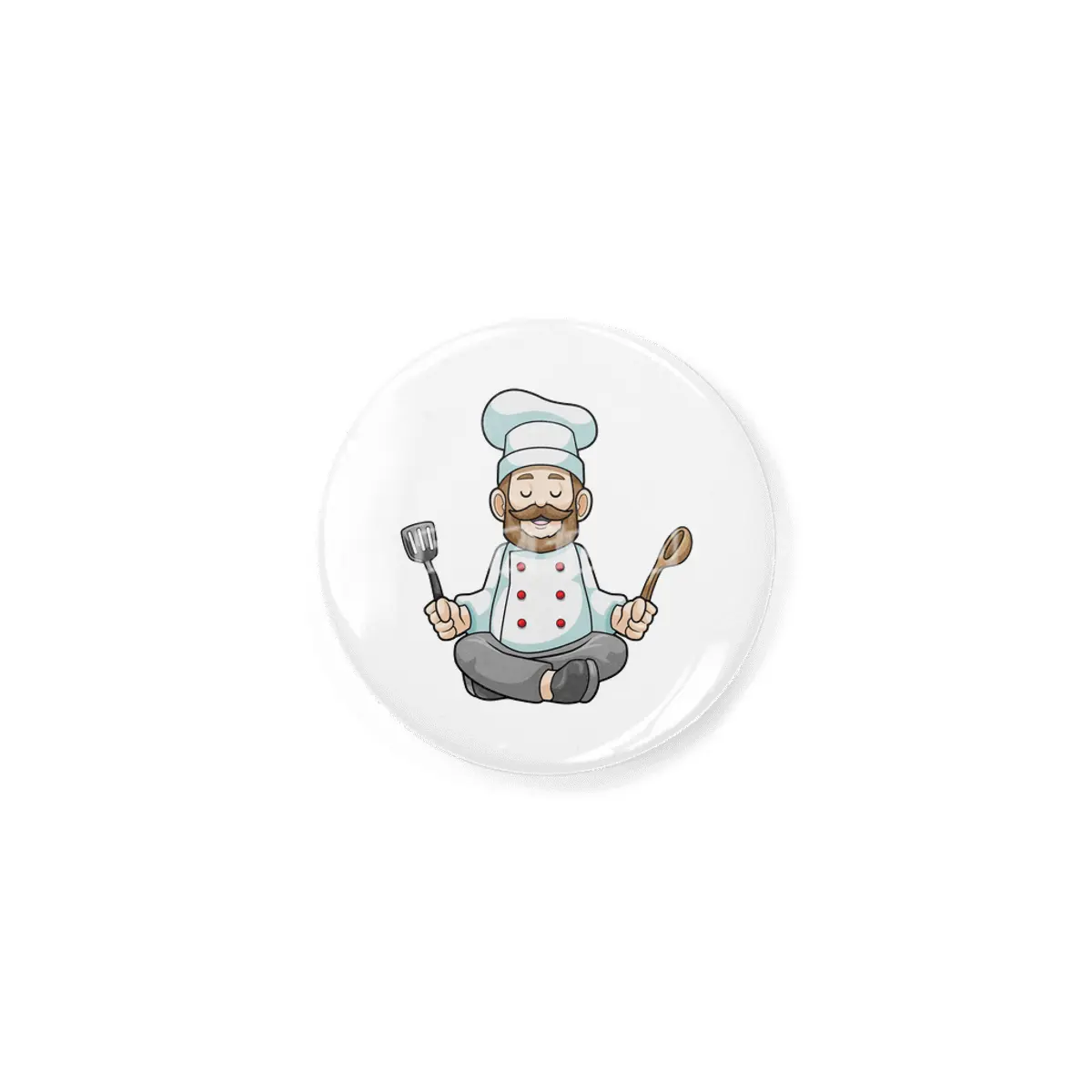 Chef with Cooking apron & Wooden spoon at Yoga Rozet
