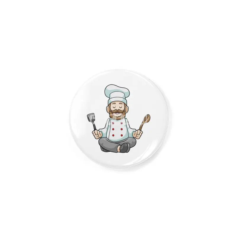 Chef with Cooking apron & Wooden spoon at Yoga Rozet