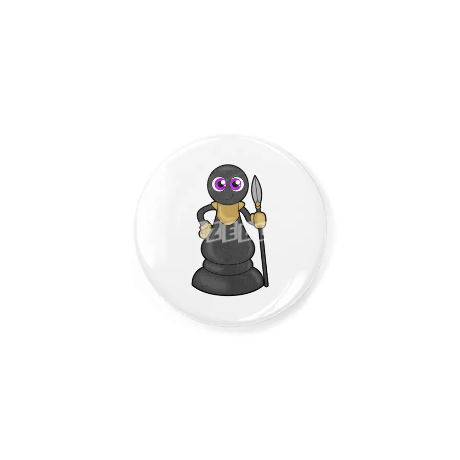 Chess piece Pawn at Chess with Spear Rozet