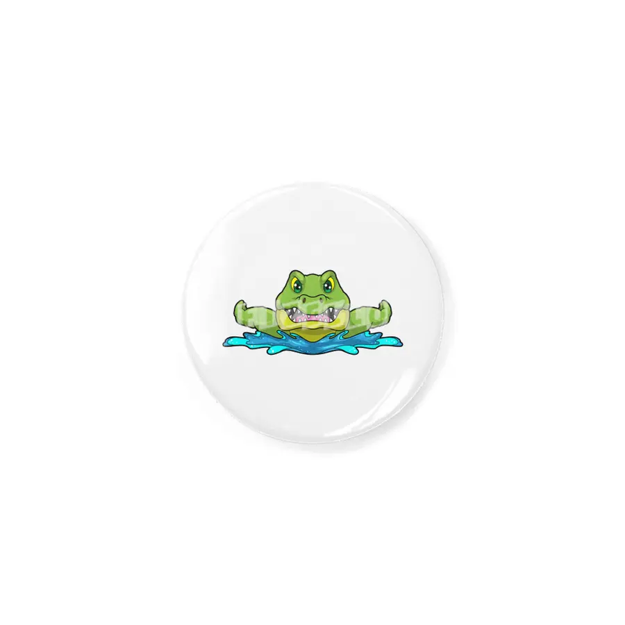 Crocodile at Swimming in Water Rozet