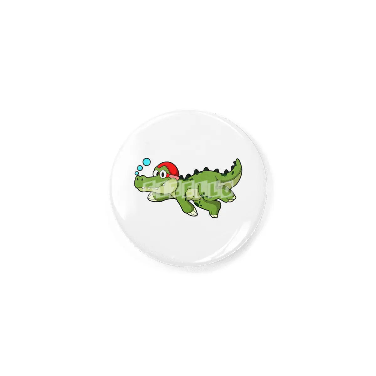 Dinosaur at Swimming under Water Rozet