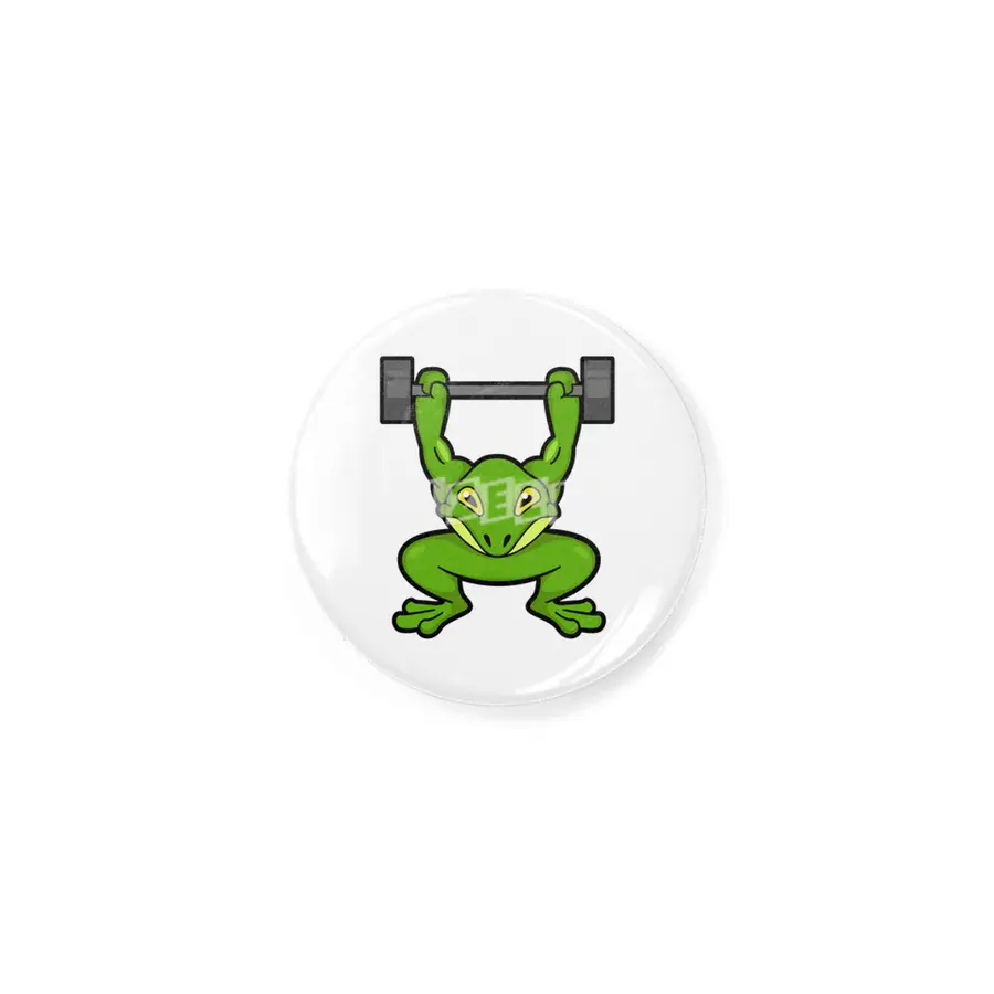 Frog at Bodybuilding with Barbell Rozet