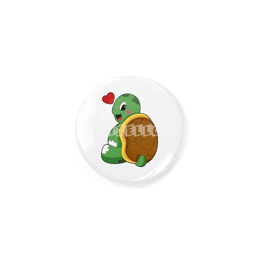 Turtle with Heart Rozet