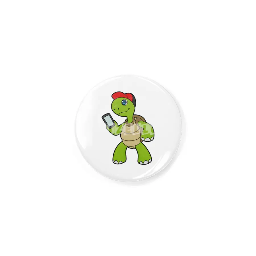 Turtle with Phone & Hat Rozet