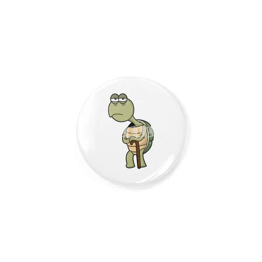 Turtle with Shell & Walking stick Rozet
