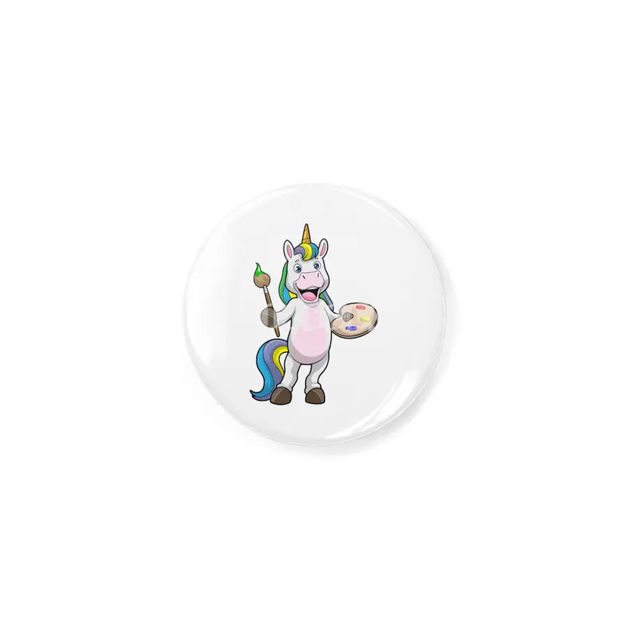 Unicorn at Painting with Brush & Colour Rozet