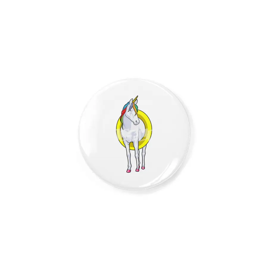 Unicorn at Swimming with Swim ring Rozet