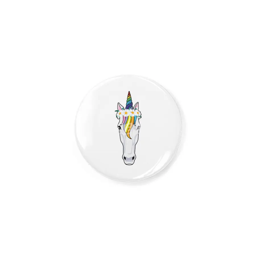 Unicorn with Flowers Rozet