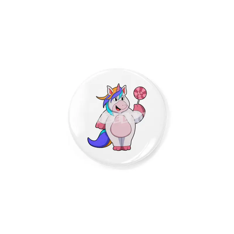 Unicorn with Lollipop Rozet