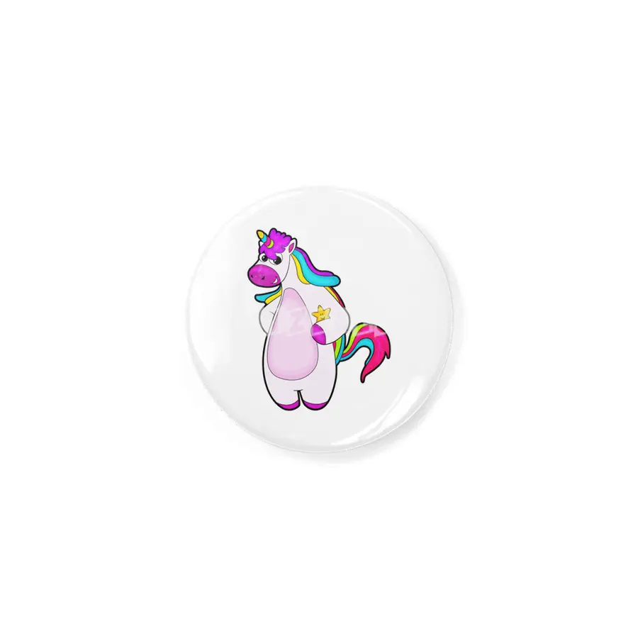 Unicorn with Star Rozet