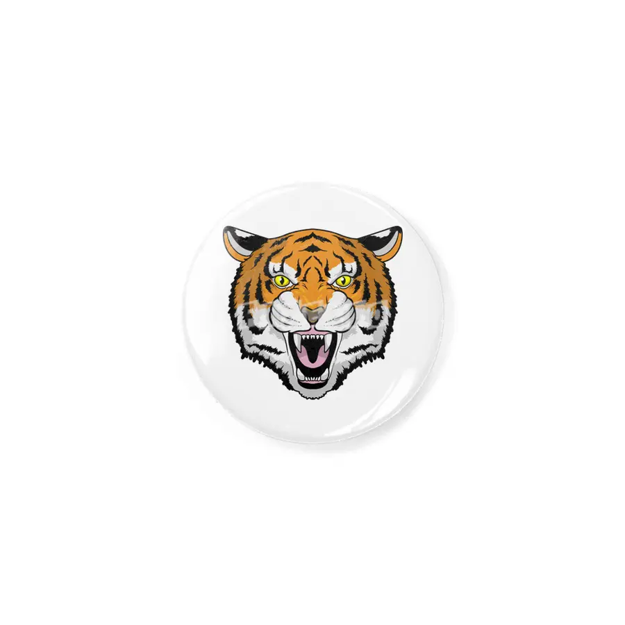 Tiger angry Rozet