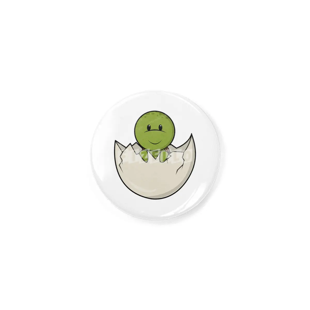 Turtle as Baby with Eggshell Rozet