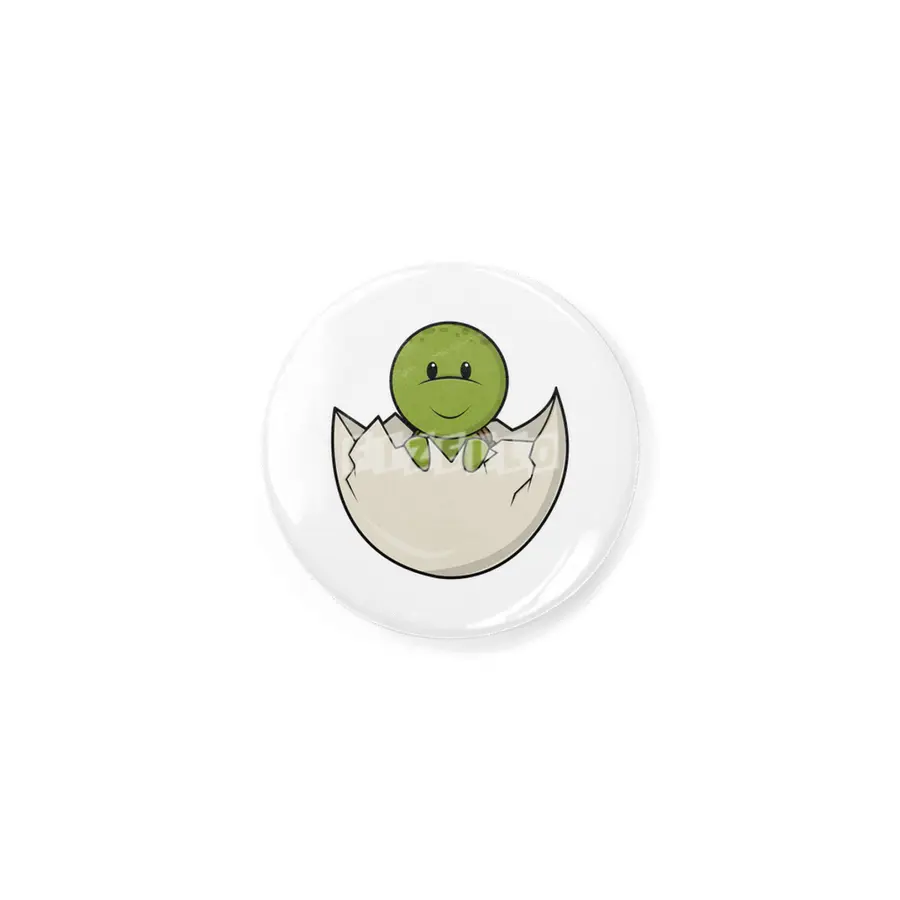 Turtle as Baby with Eggshell Rozet