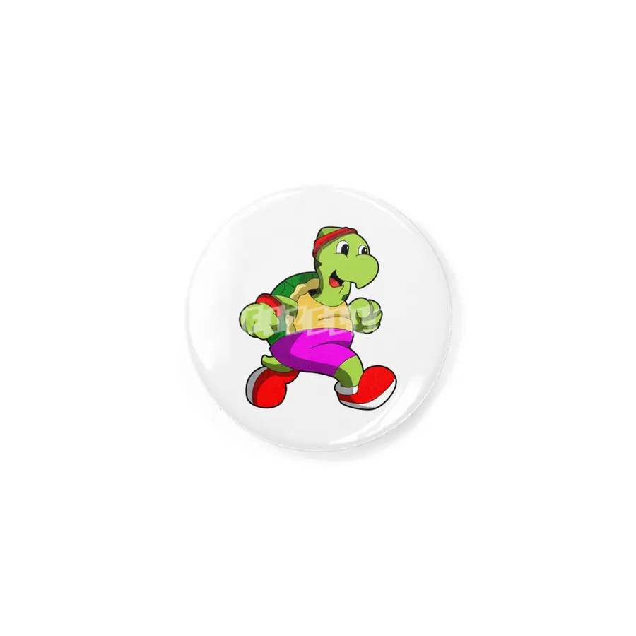 Turtle as Jogger with Headband Rozet