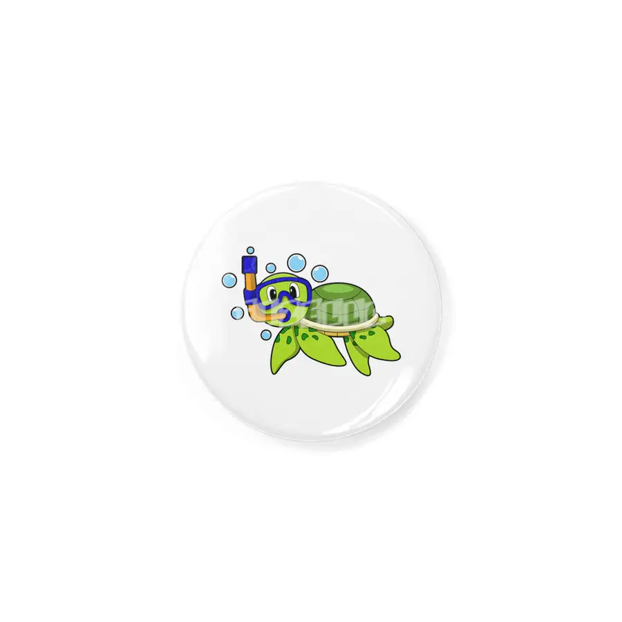 Turtle at Diving with Snorkel Rozet
