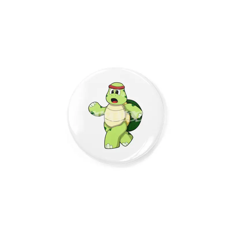 Turtle at Running with Headband Rozet