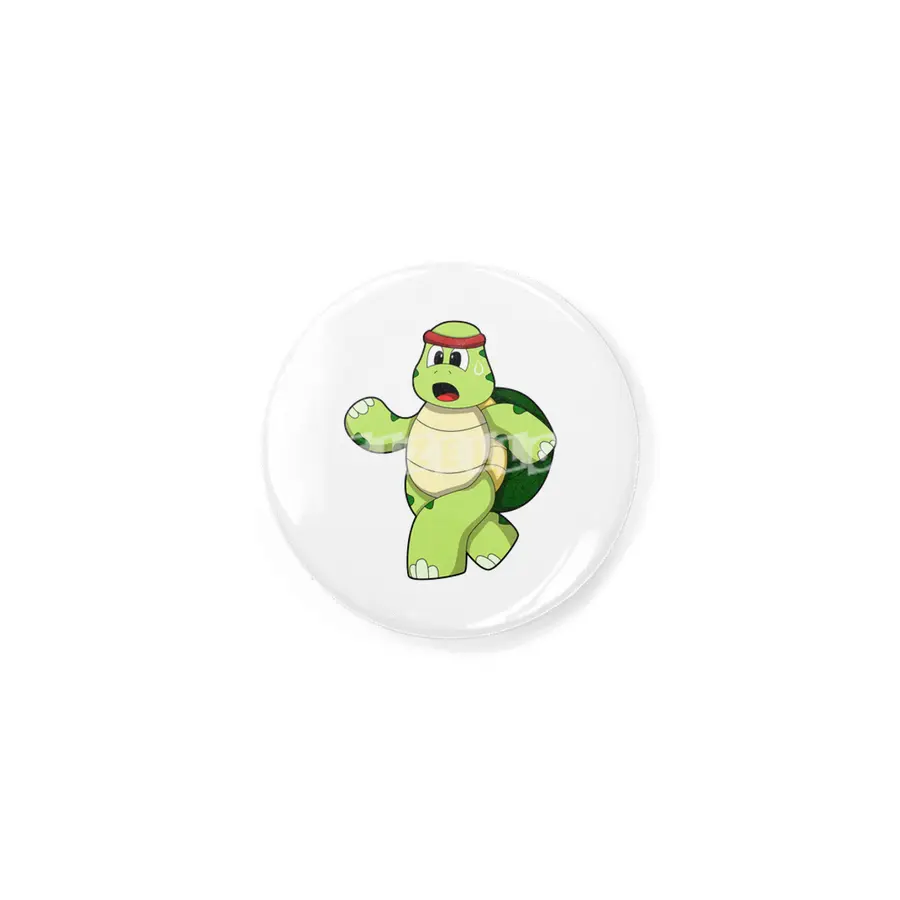 Turtle at Running with Headband Rozet