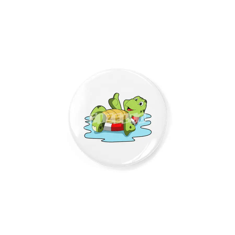 Turtle at Swimming in Water Rozet