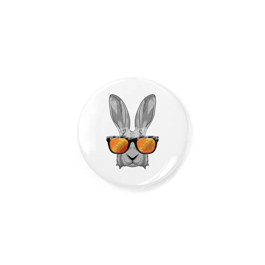 Rabbit with Sunglasses Rozet