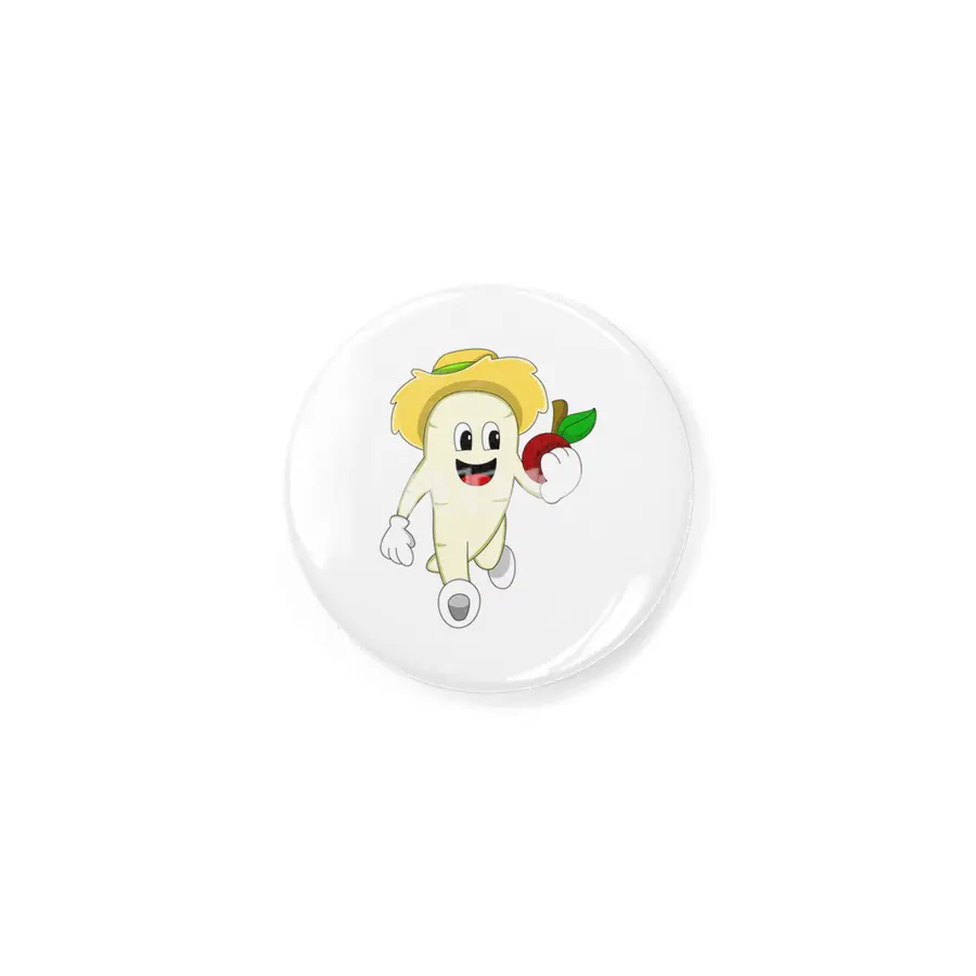 Radish as Farmer with Fruit Rozet