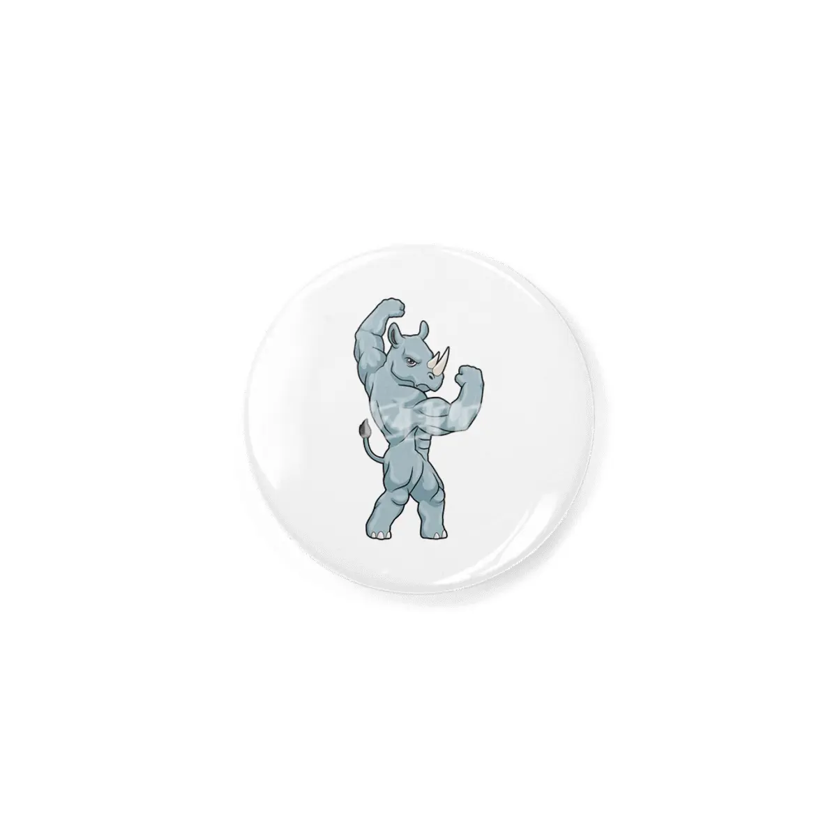 Rhino as Bodybuilder extreme Rozet