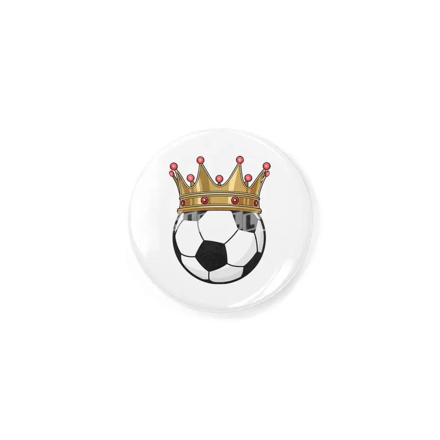 Soccer Crown King Rozet