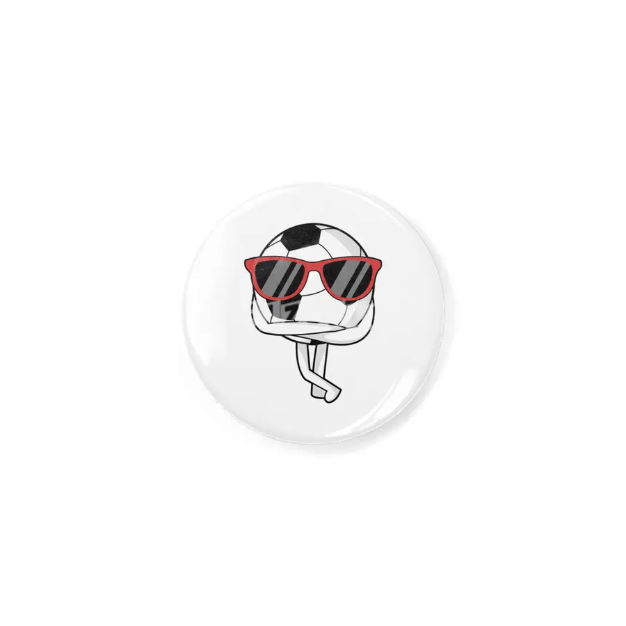 Soccer player with Sunglasses at Soccer Rozet