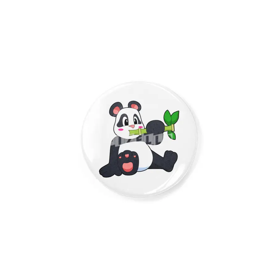 Panda with Bamboo Rozet