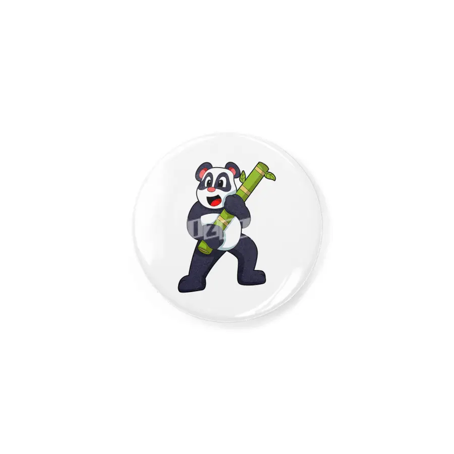 Panda with Bamboo Rozet