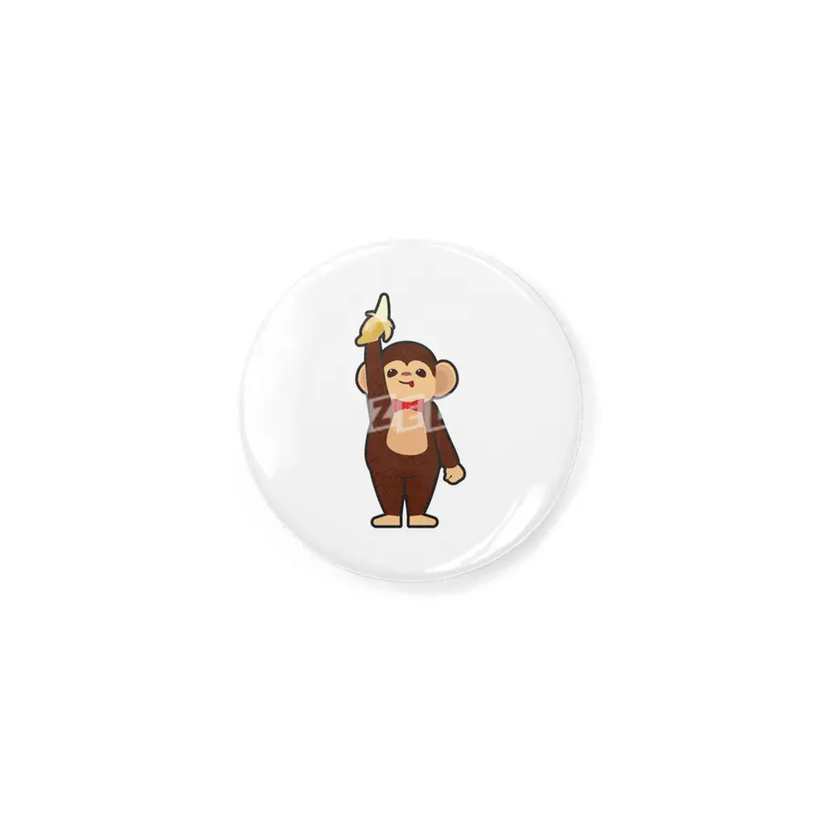 Monkey with Banana Rozet