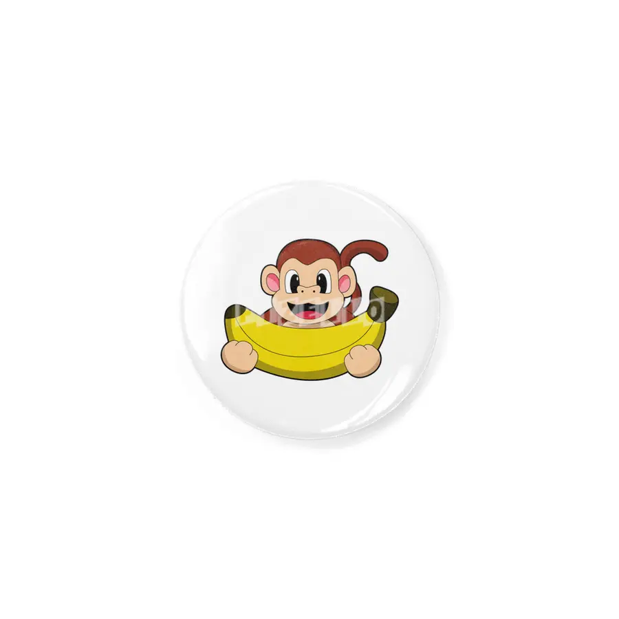 Monkey with Banana Rozet