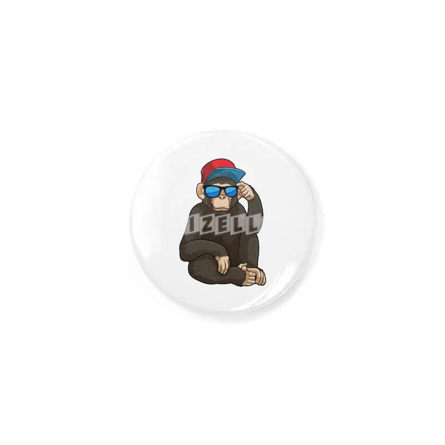 Monkey with Sunglasses Rozet
