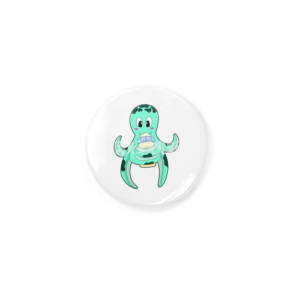 Octopus with Bottle of Milk Rozet