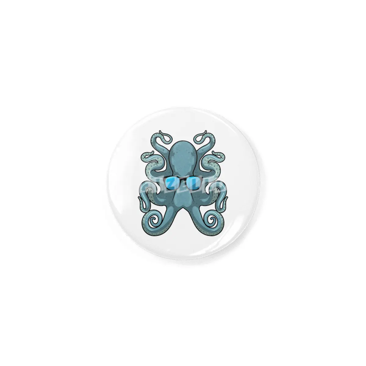 Octopus with Sunglasses Rozet
