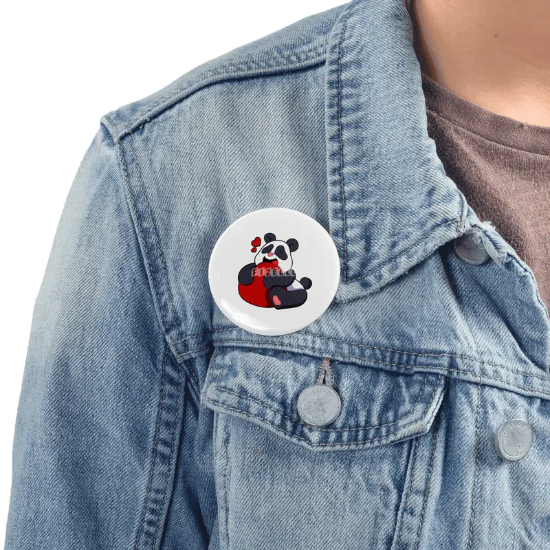 Panda - Love with Heart Rozet