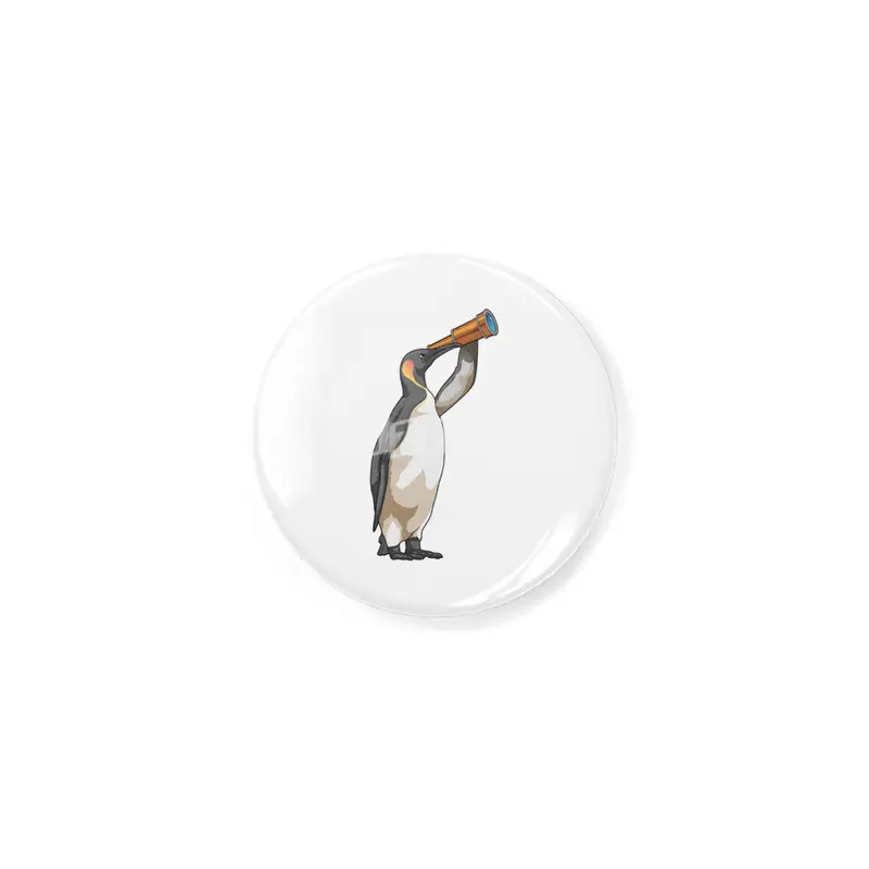 Penguin with Telescope Rozet