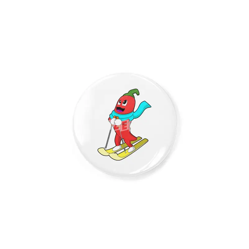 Pepper as Skier with Ski Rozet