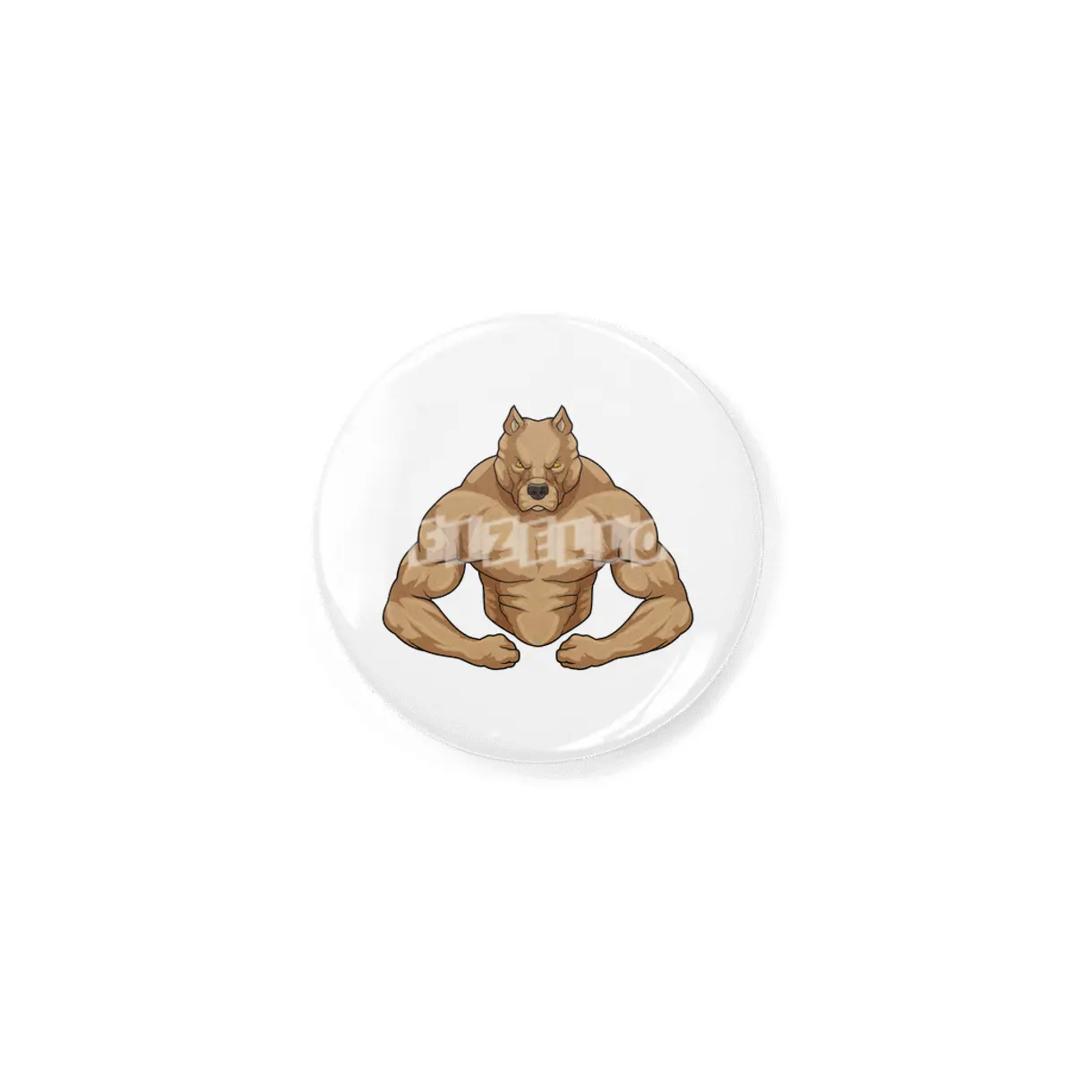 Pitbull as Bodybuilder extreme Rozet