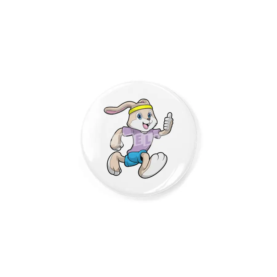 Rabbit at Jogging with Headband Rozet
