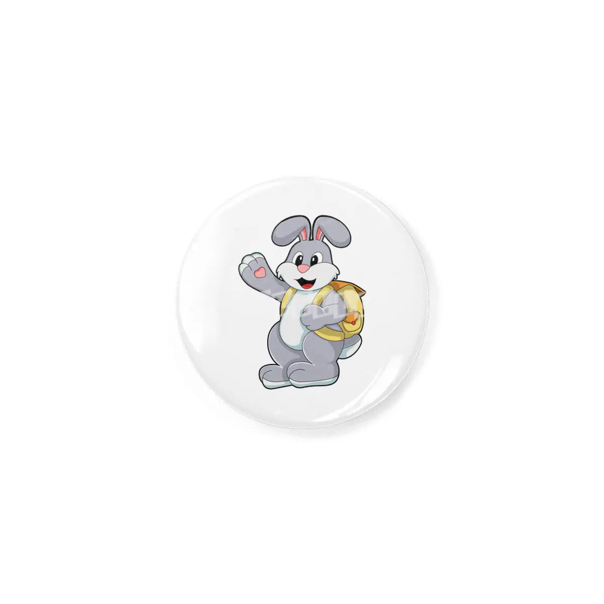 Rabbit with Backpack Rozet