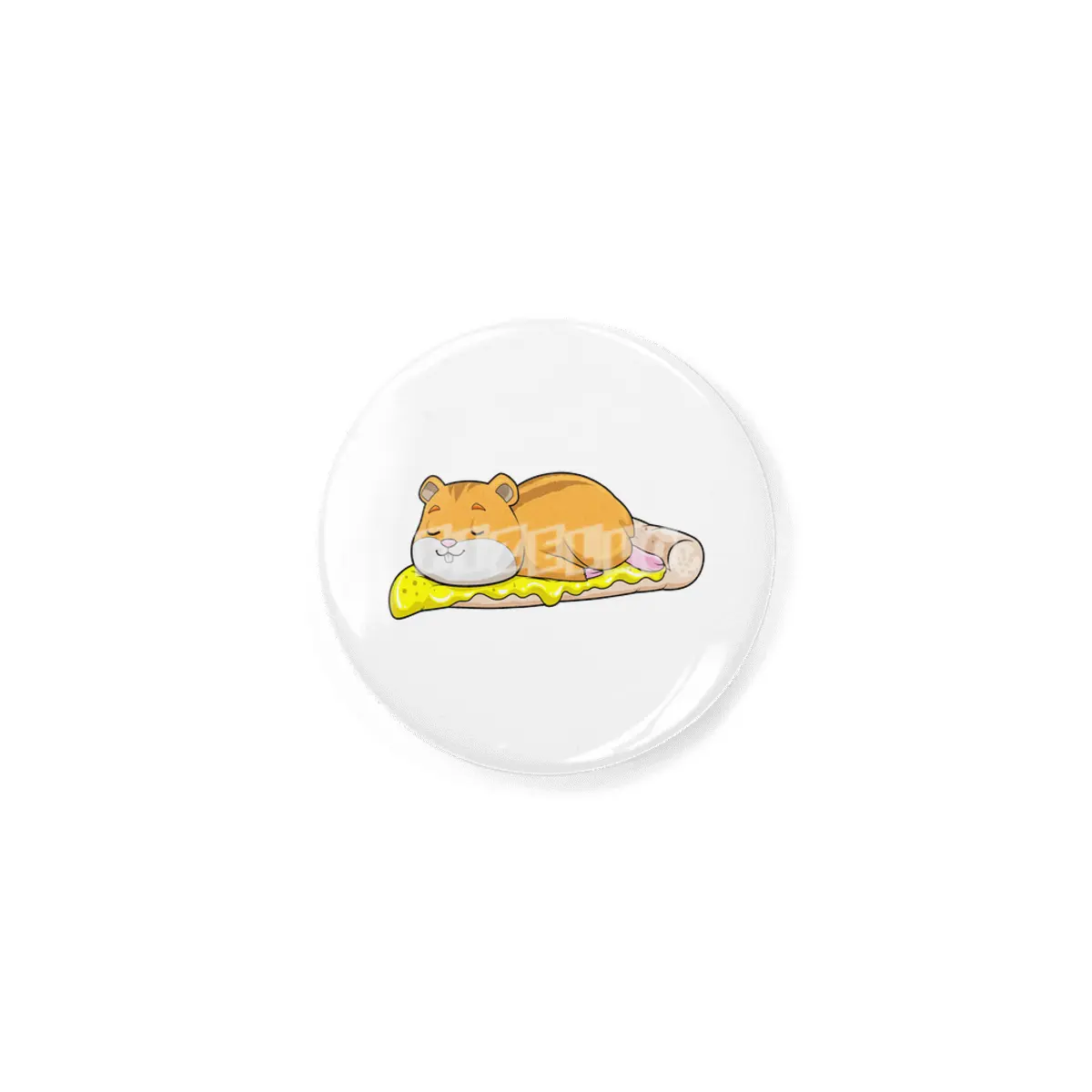 Hamster & Pizza with Cheese Rozet