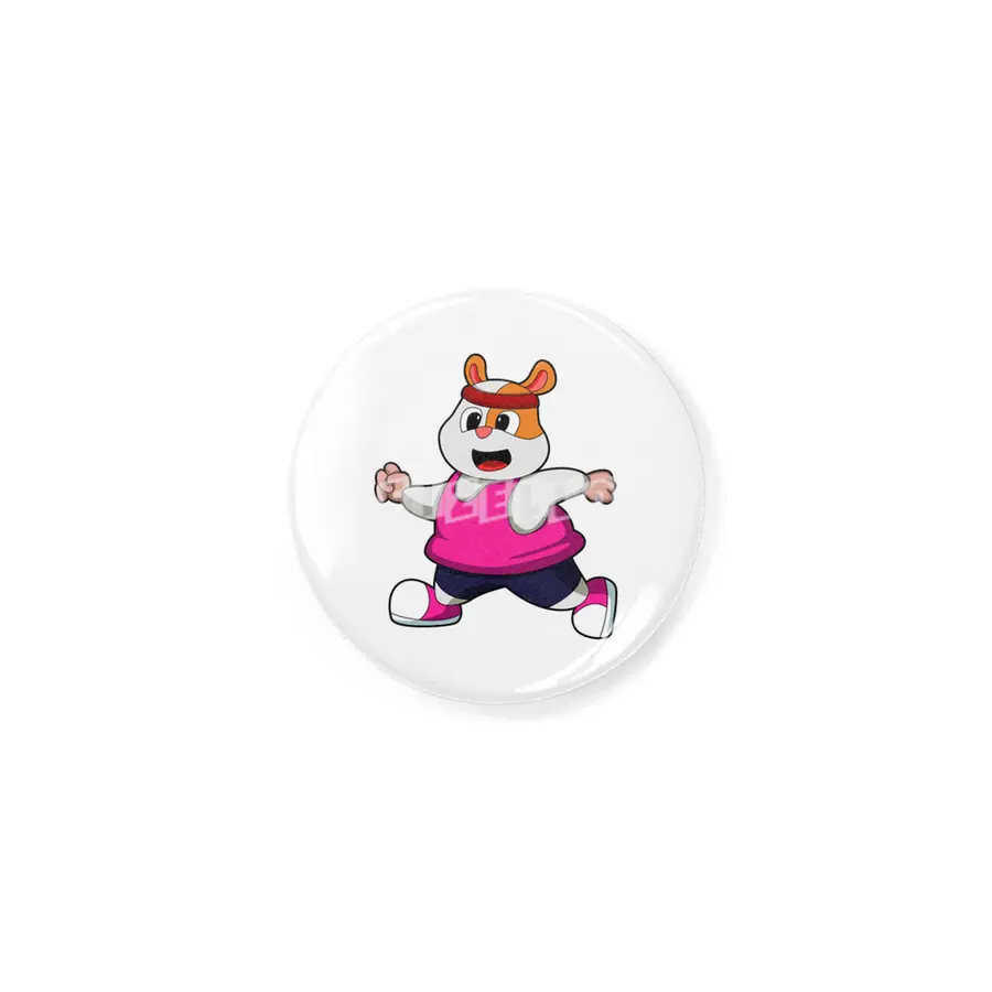 Hamster at Running with Headband Rozet