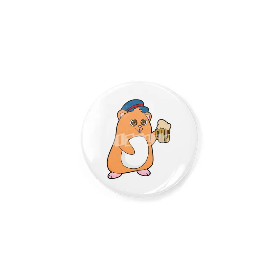 Hamster with Beer Rozet