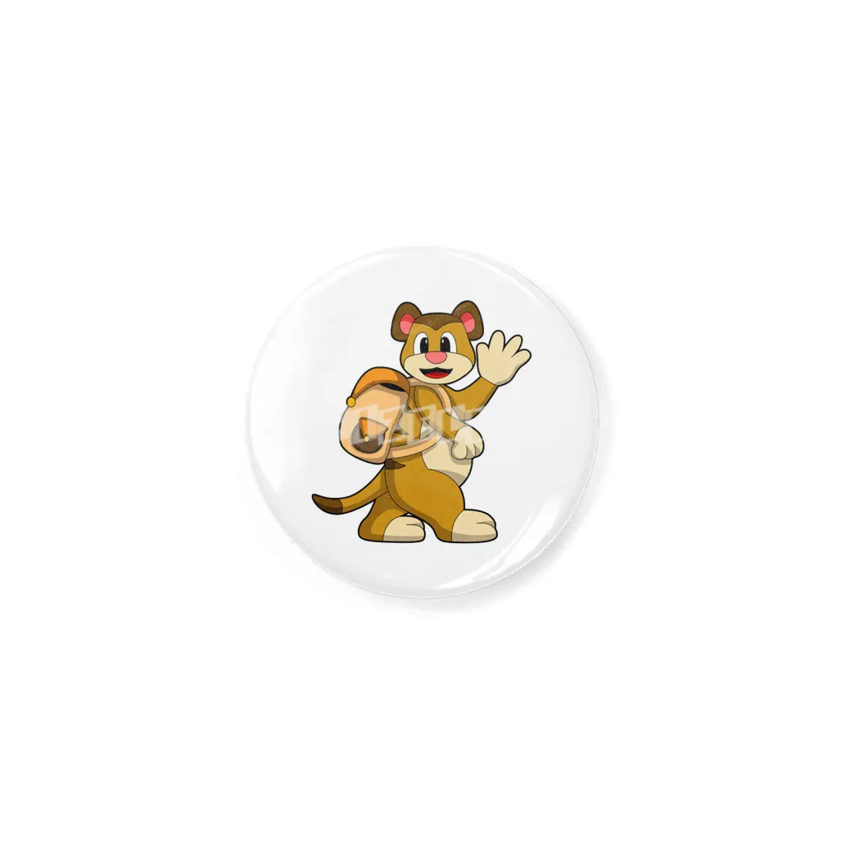 Meerkat with Backpack Rozet