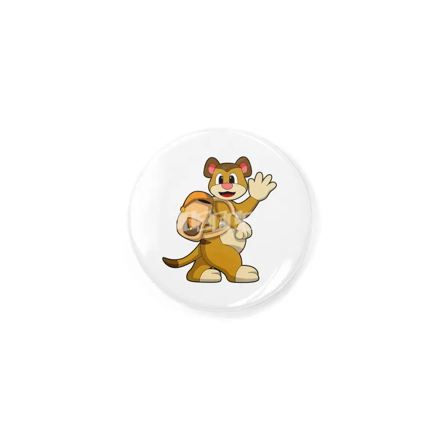 Meerkat with Backpack Rozet
