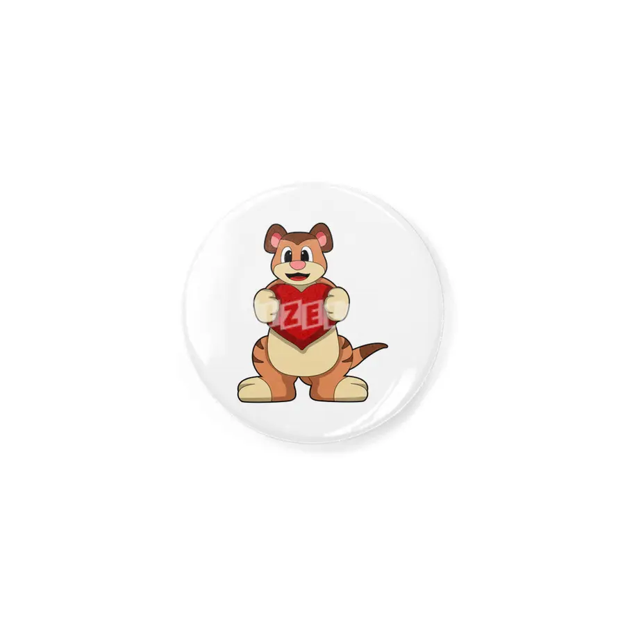 Meerkat with Heart Rozet